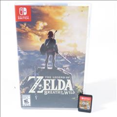 Zelda Breath Of The Wild Video Game for the Nintendo Switch