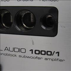 Jl Audio 1000 1 1000 Watt Monoblock Subwoofer Car Amplifier