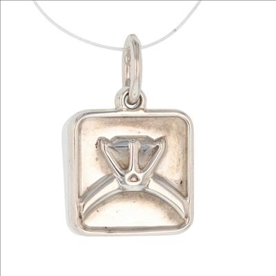 Tiffany & Co. 20.8mm 2012 Lexicon Diamond Ring Pendant w/o Chain