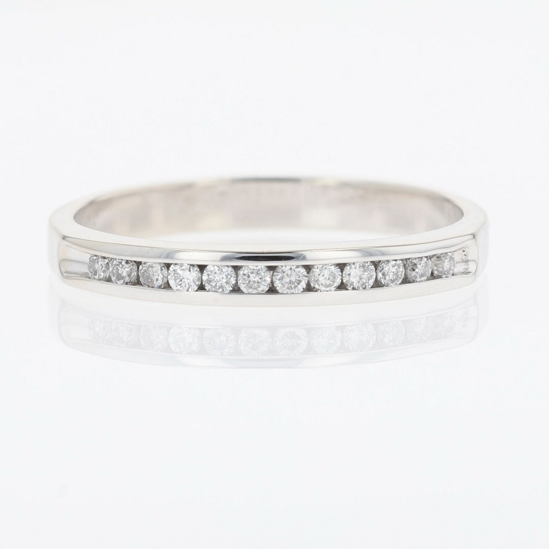.18ctw Round Cut Diamond Channel-Set Wedding Band Ring 14k White Gold ...