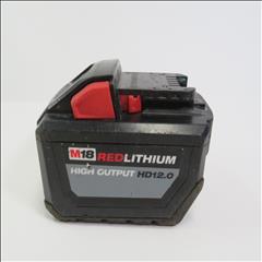 Milwaukee 48 11 1812 M18 18 Volt Lithium Ion High Output 12Ah