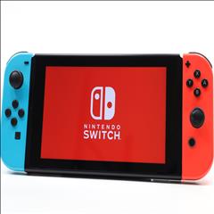 Nintendo Switch HAC-001 32GB Video Game System - Blue/Red (8452)