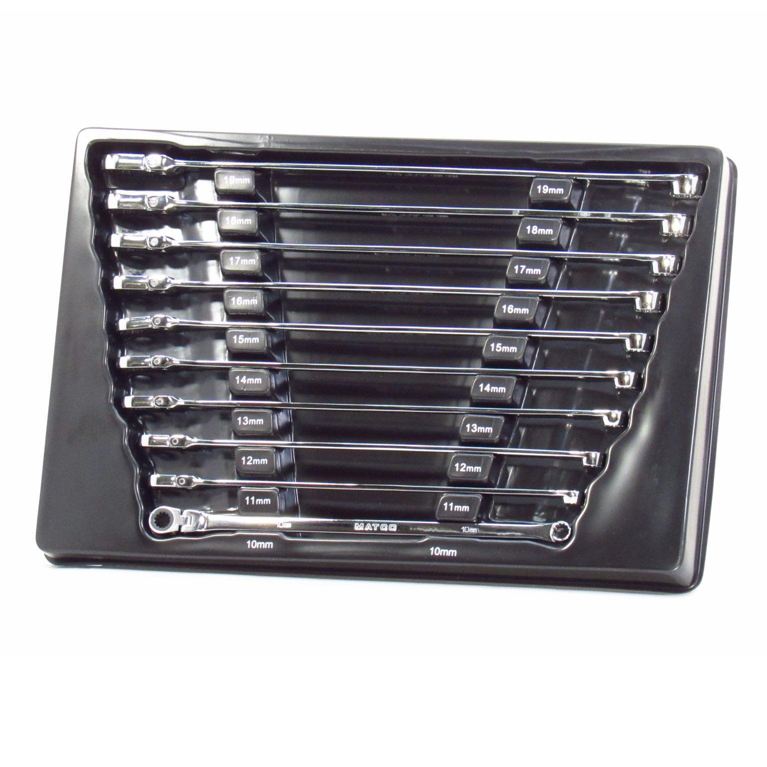 Matco Tools SRFBZLM102TA 10Piece 1019mm Flex Ratcheting Extra Long