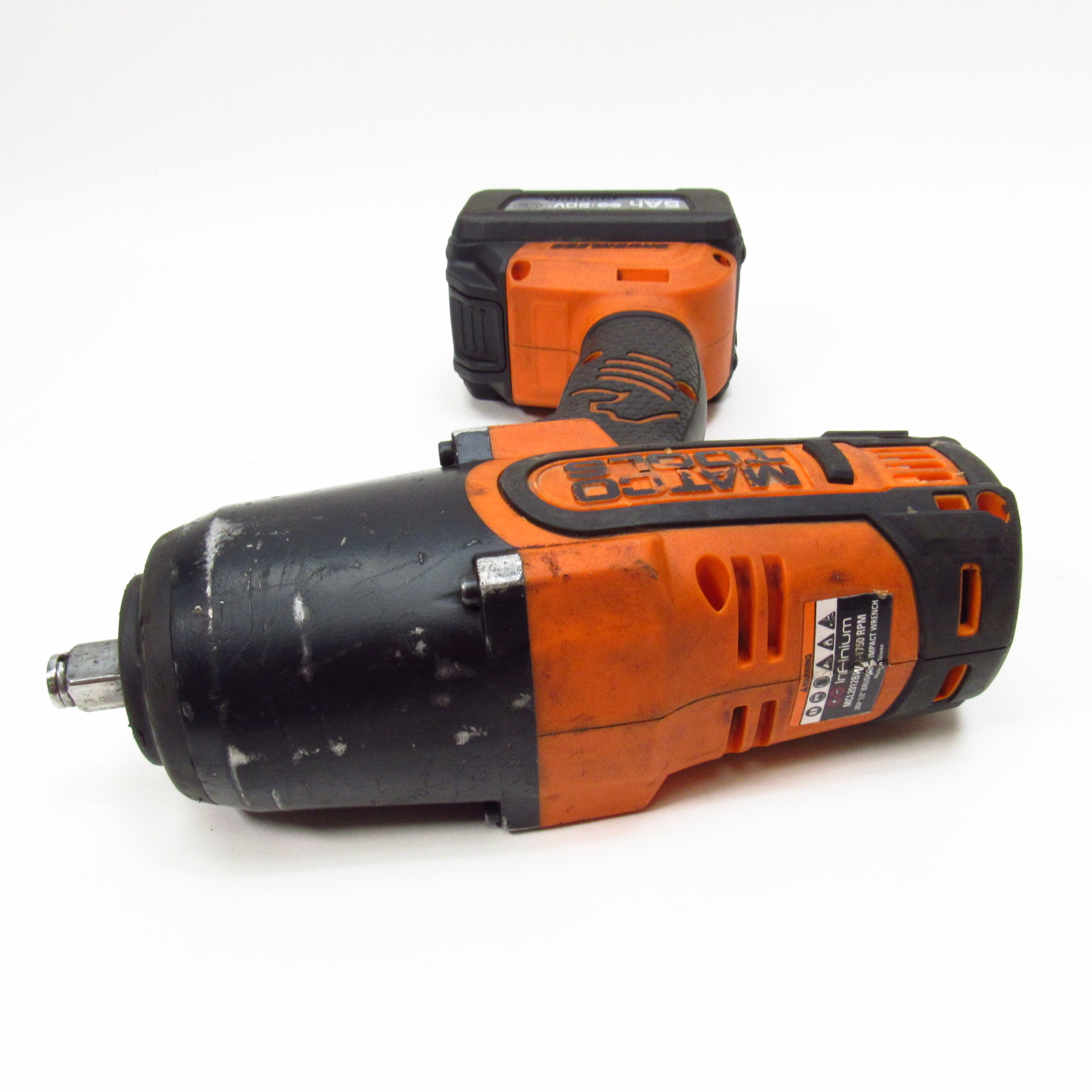 Matco Tools MCL2012BIW 20V Brushless 1/2” Impact Wrench 5Ah Battery