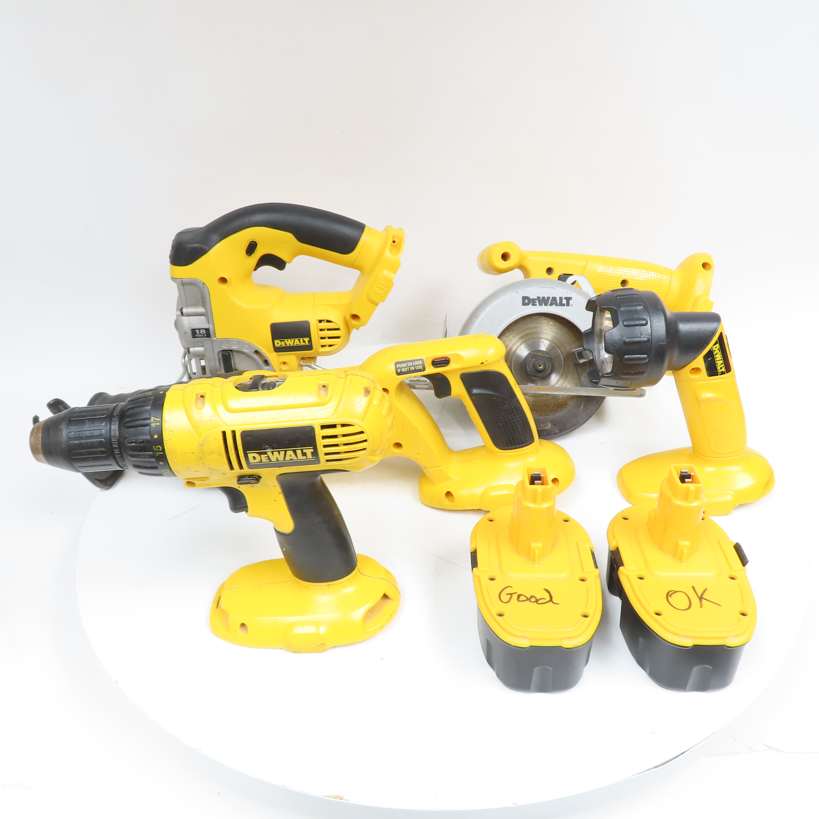 DeWalt DC759 MAX 18V Cordless 5Piece Power Tool & Battery Set