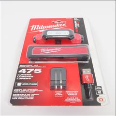 Milwaukee 2111-21 475-Lumen LED Rechargeable Hard Hat Headlamp