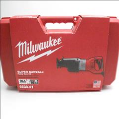 Milwaukee 6538-21 Super Sawzall Corded Reciprocating Saw 120V 15 Amp