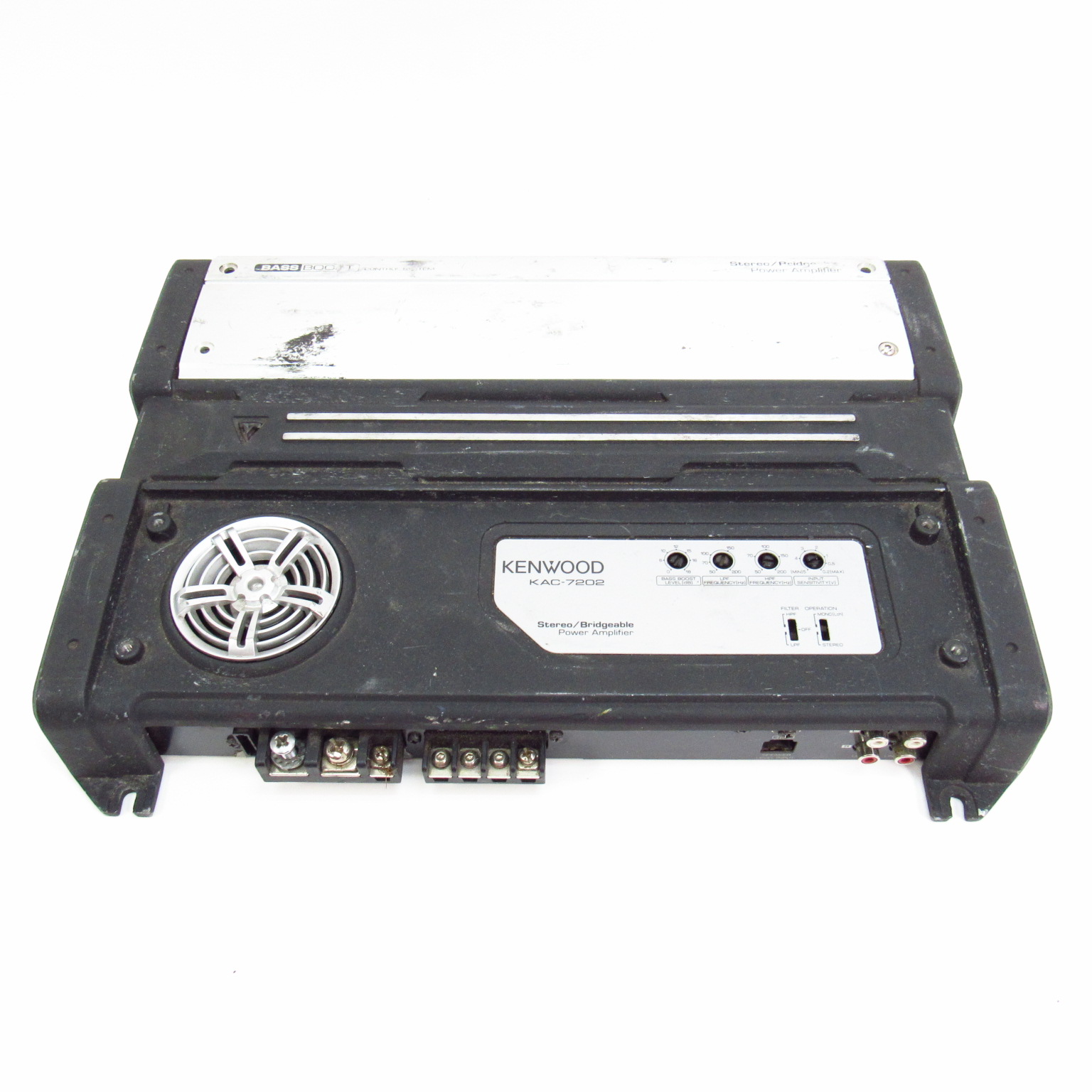 Kenwood KAC7202 Car Audio 2Channel Subwoofer Amplifier