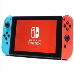 Nintendo Switch 本体 赤/青 HAC-001 Nintendo Switch with Neon Blue and Red Joy‑Con Handheld Game