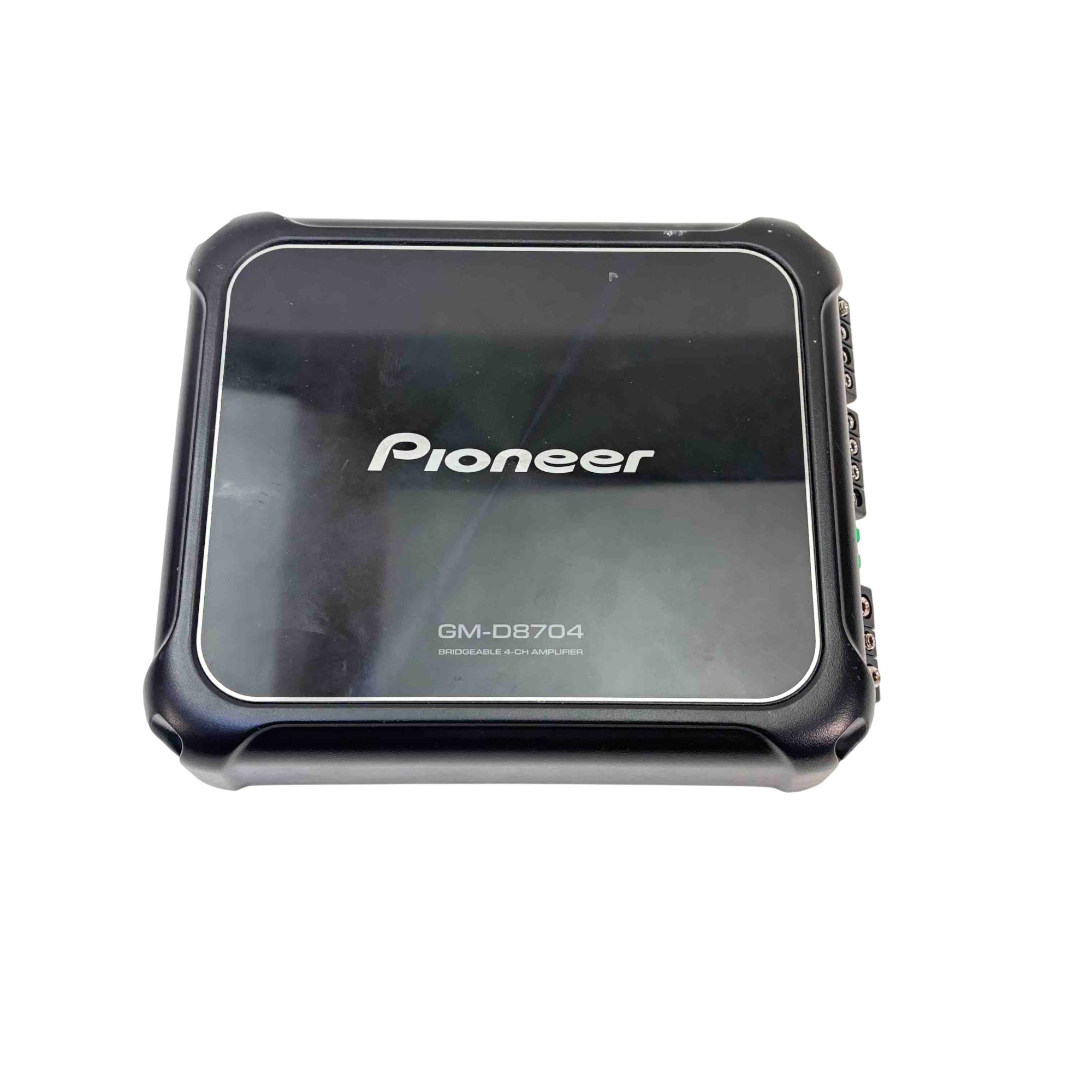 thumbnail image 2 of Pump Up The Jams: Pioneer GM-D8704 1200W 4-Channel Amplifier + Free 4 Gauge Amp Kit 2 of 6
