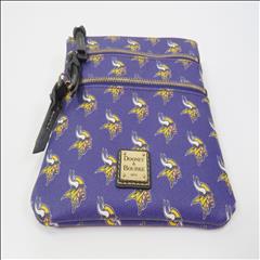 Dooney & Bourke NFL Vikings Small Zip Crossbody