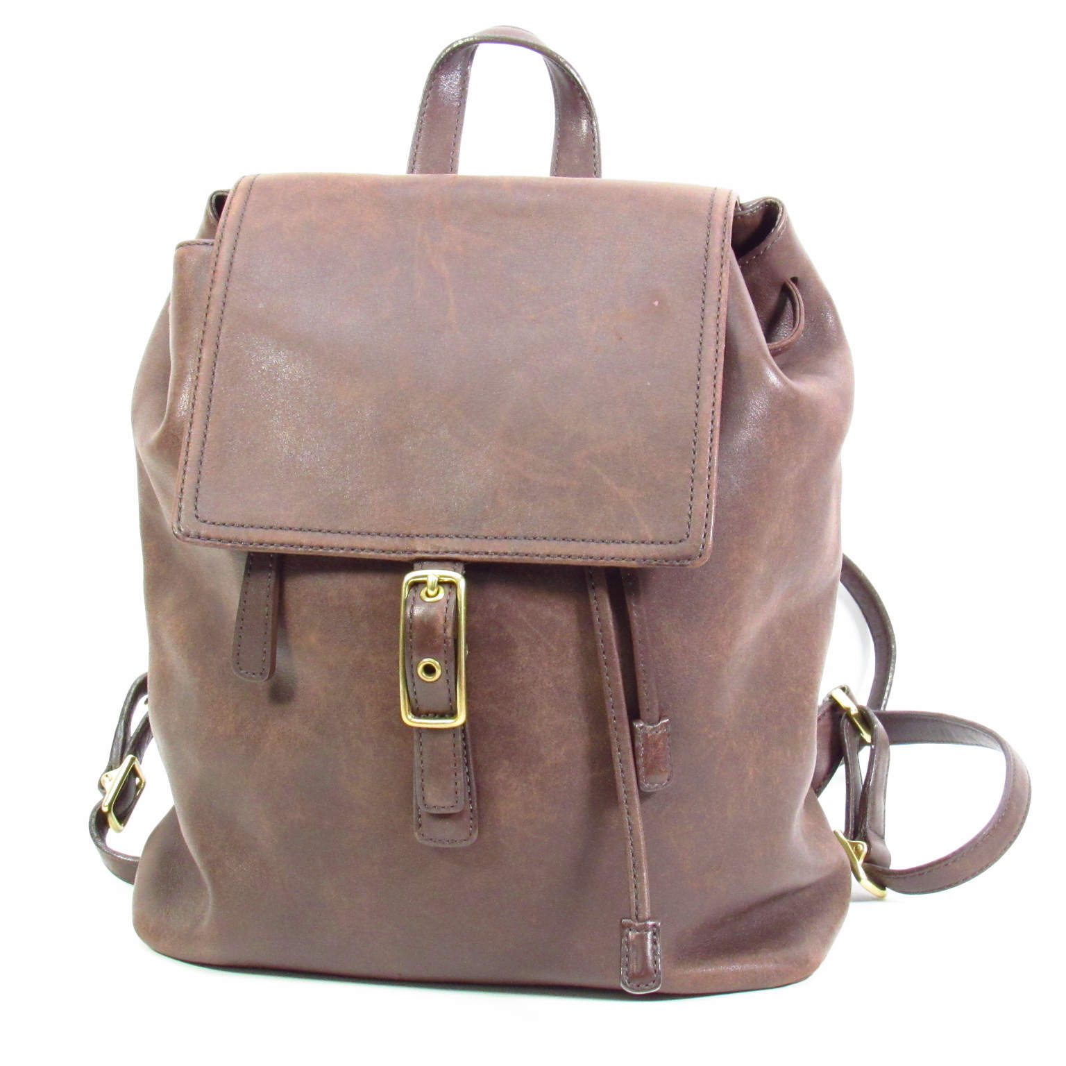 Coach E13-9827 Women's Drawstring Backpack Bag - Brown