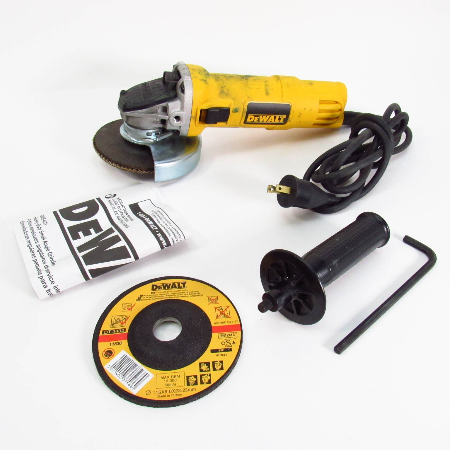 DeWalt DWE4011 Corded 4-1/2'' Angle Grinder