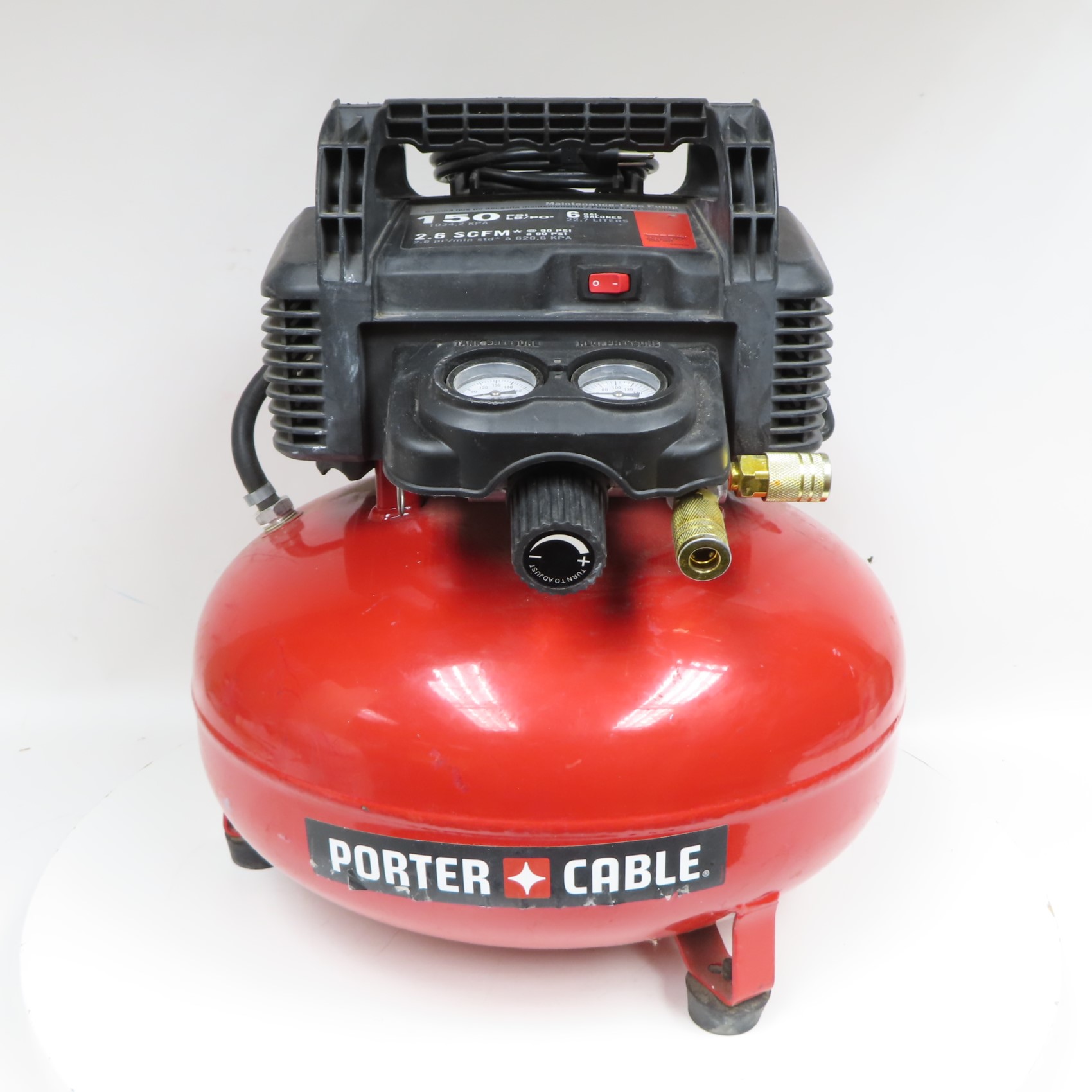 Porter Cable N310415 6 Gal. 150 PSI Portable Air Compressor (Local Pick ...