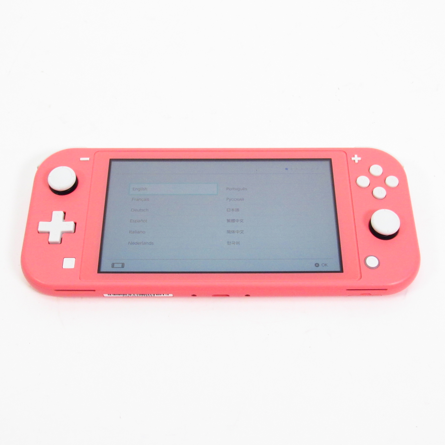 Nintendo Switch Lite HDH001 Portable Video Game Console Coral Pink