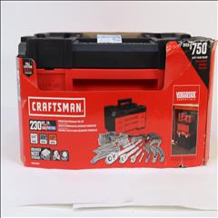 Craftsman CMMT45305 230 pcs Metric Polished Chrome Mechanics Tool Set ...