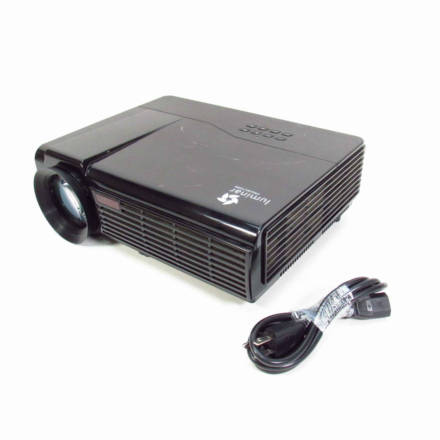 Luminar Projectors L500 Smart 1080p 7200Lumens LED Projector Black