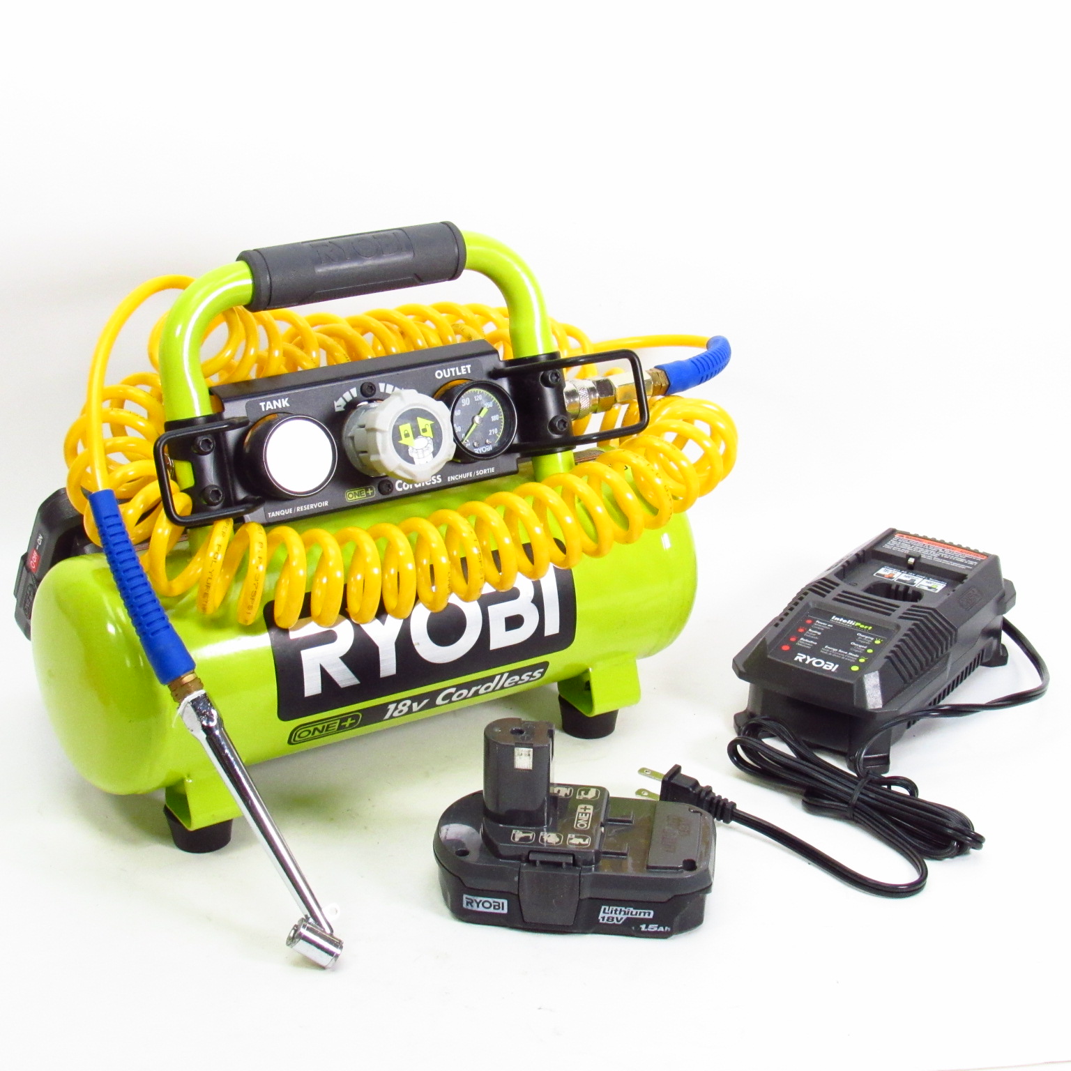 Ryobi P739 18V Lithiumion Cordless Air Compressor Kit Local PickUp Only
