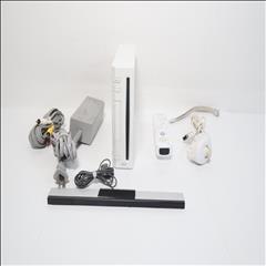 Nintendo Wii RVL-001 White Home Video Gaming Console 7615