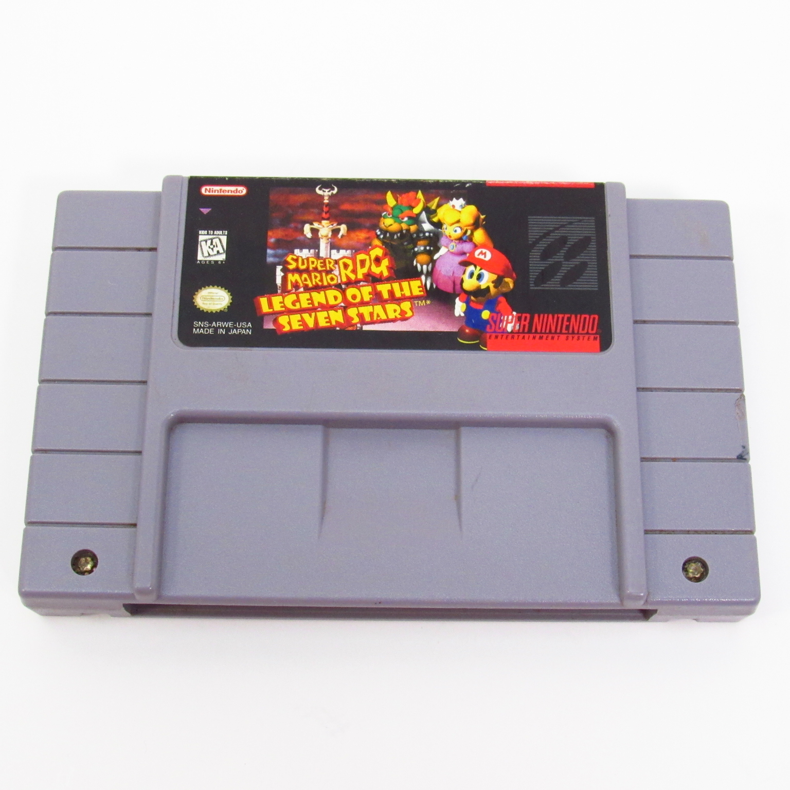 Super Mario RPG Legend of the Seven Stars - For Super Nintendo (SNES)