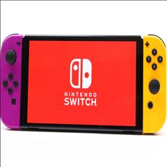 Nintendo Switch OLED HEG-001 64GB Video Game Console - Purple