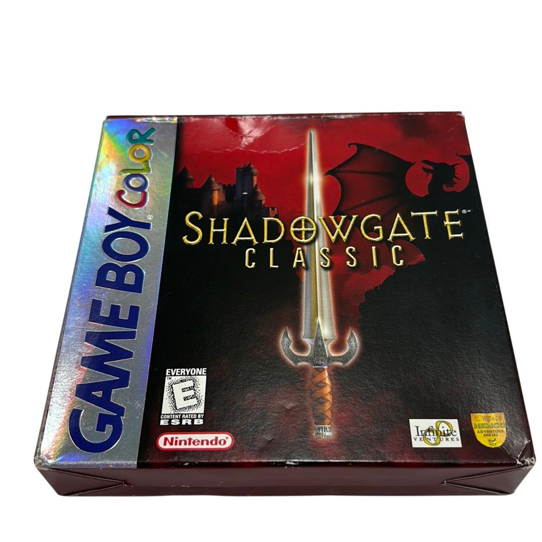 Nintendo Game Boy Color Shadowgate Classic Video Game Cartridge 6578