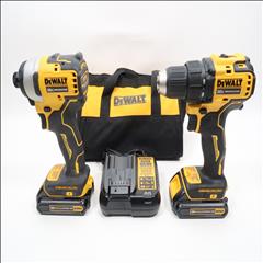 DeWalt DCK278C2 20V MAX Cordless Brushless Compact Drill Impact 2