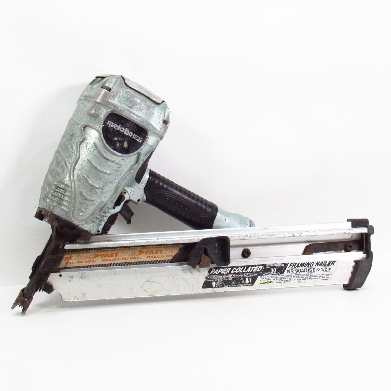 Metabo HPT Tools NR90ADS1 31/2'' Air Pneumatic Framing Nailer PickUp Only