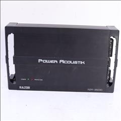 Power Acoustik RAZOR RZR1-2500D Monoblock 2-Ohm Stable 1-Ch. Car Audio ...