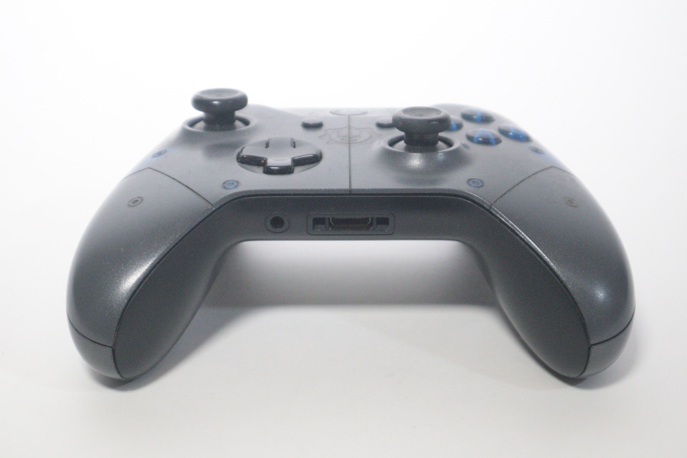 Microsoft 1708 Gray & Blue Xbox Wireless Video Game Console Controller 2625