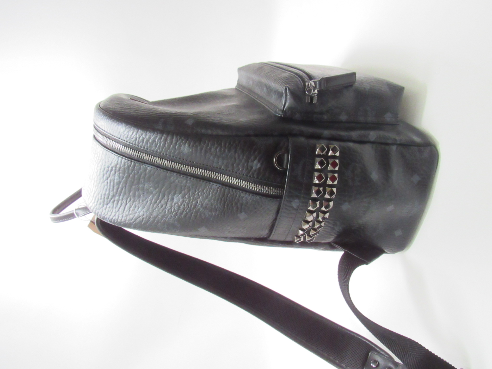 MCM Muchen 6761X Unisex Designer Backpack Black