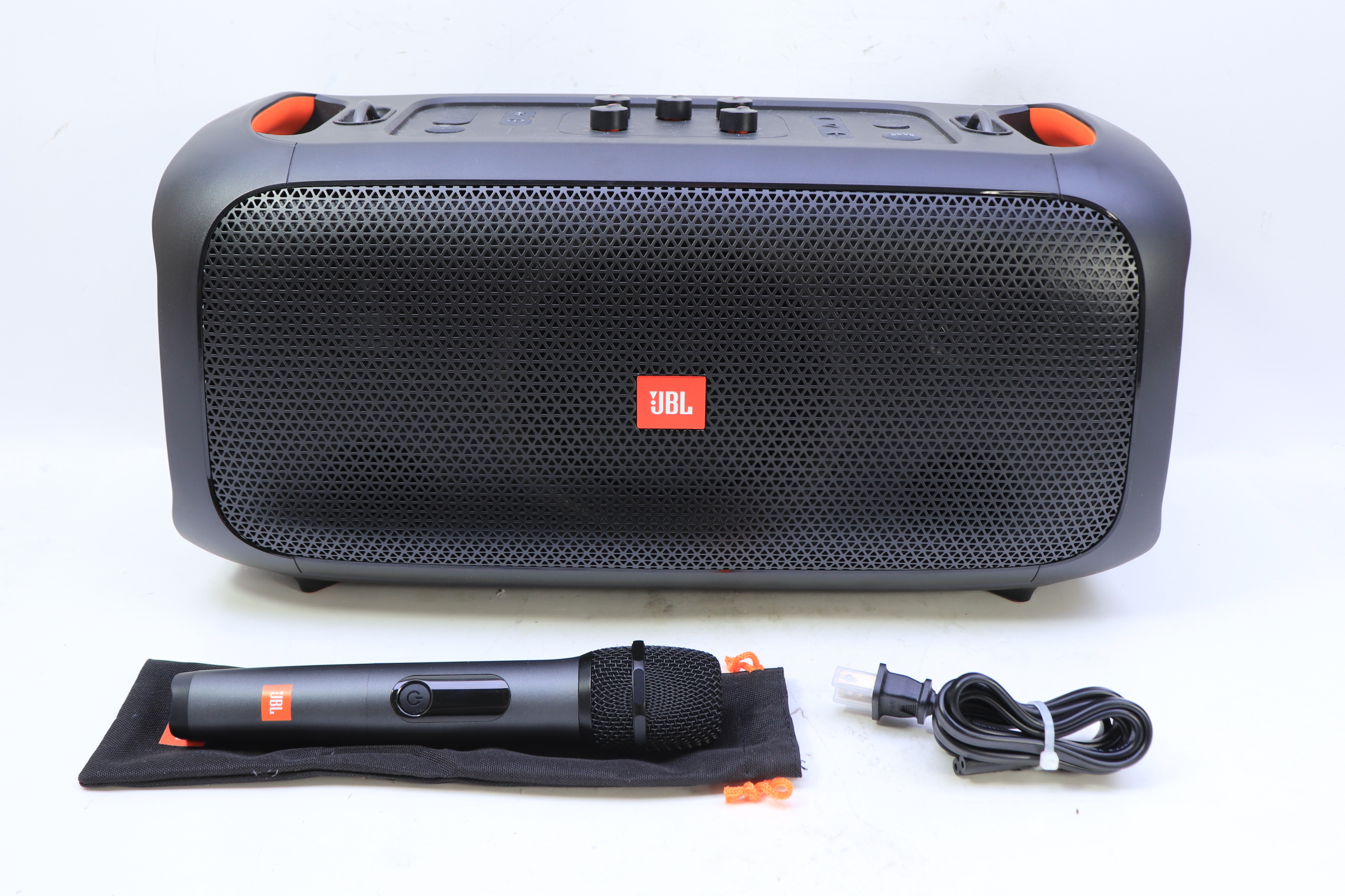 JBL JBLPARTYBOXGOBAM Portable Party Speaker - Black PartyBox On-The-Go