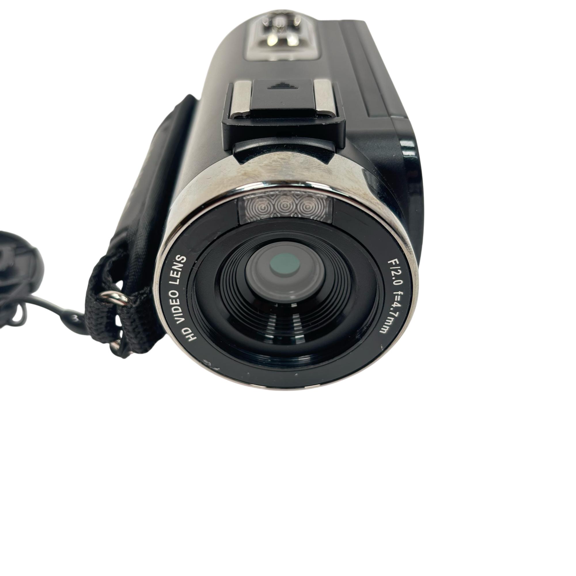 Vivitar DVR4K-BLK Camcorder Wi-Fi Ultra HD 18x Digital Zoom Night