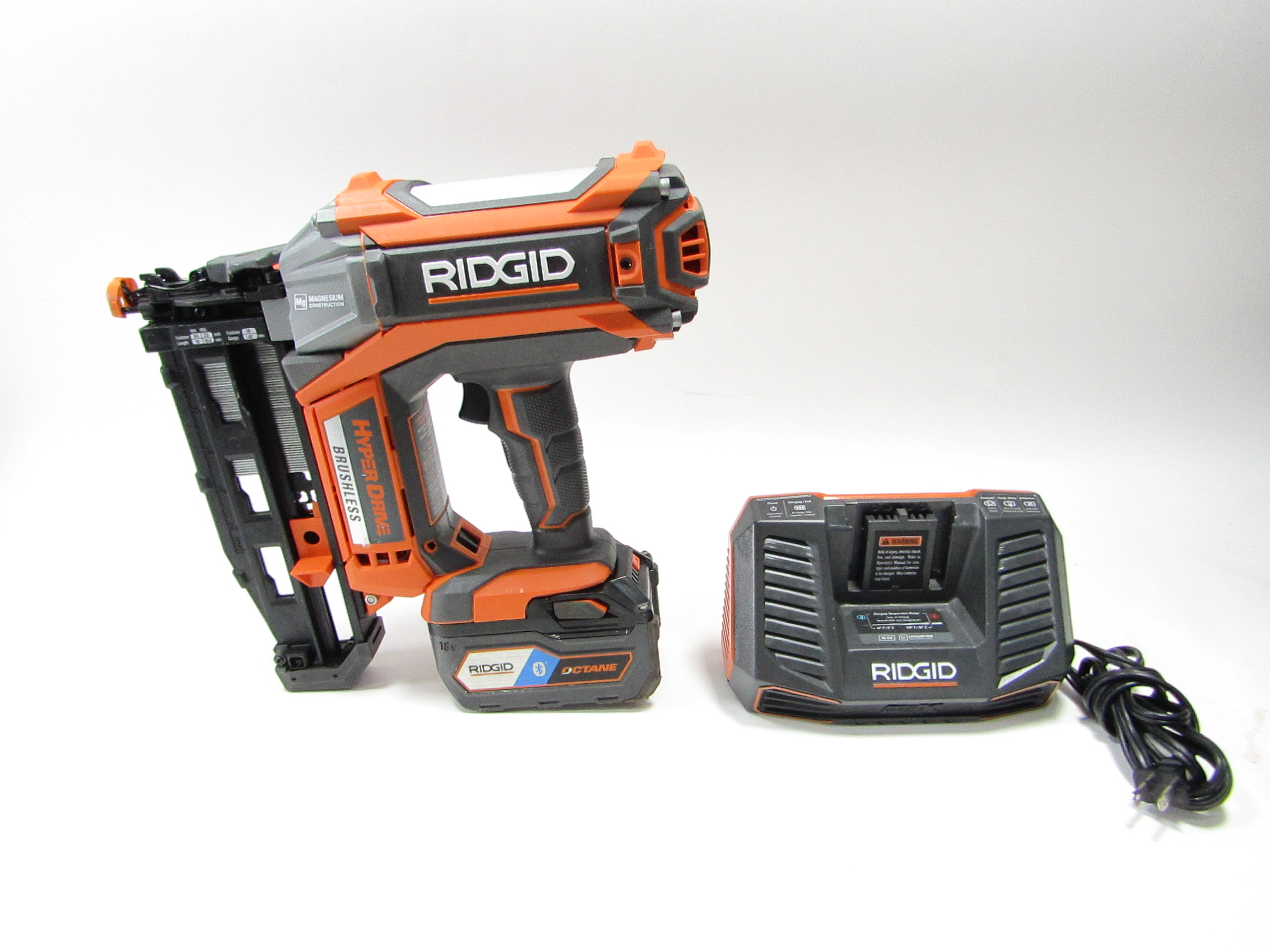 Ridgid hyperdrive finish online nailer