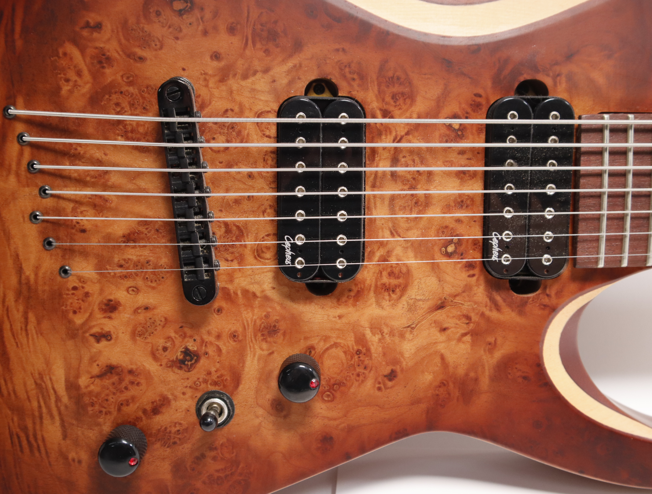 Agile Legacy 727 TOM DBBR Right-Handed 7 String Electric