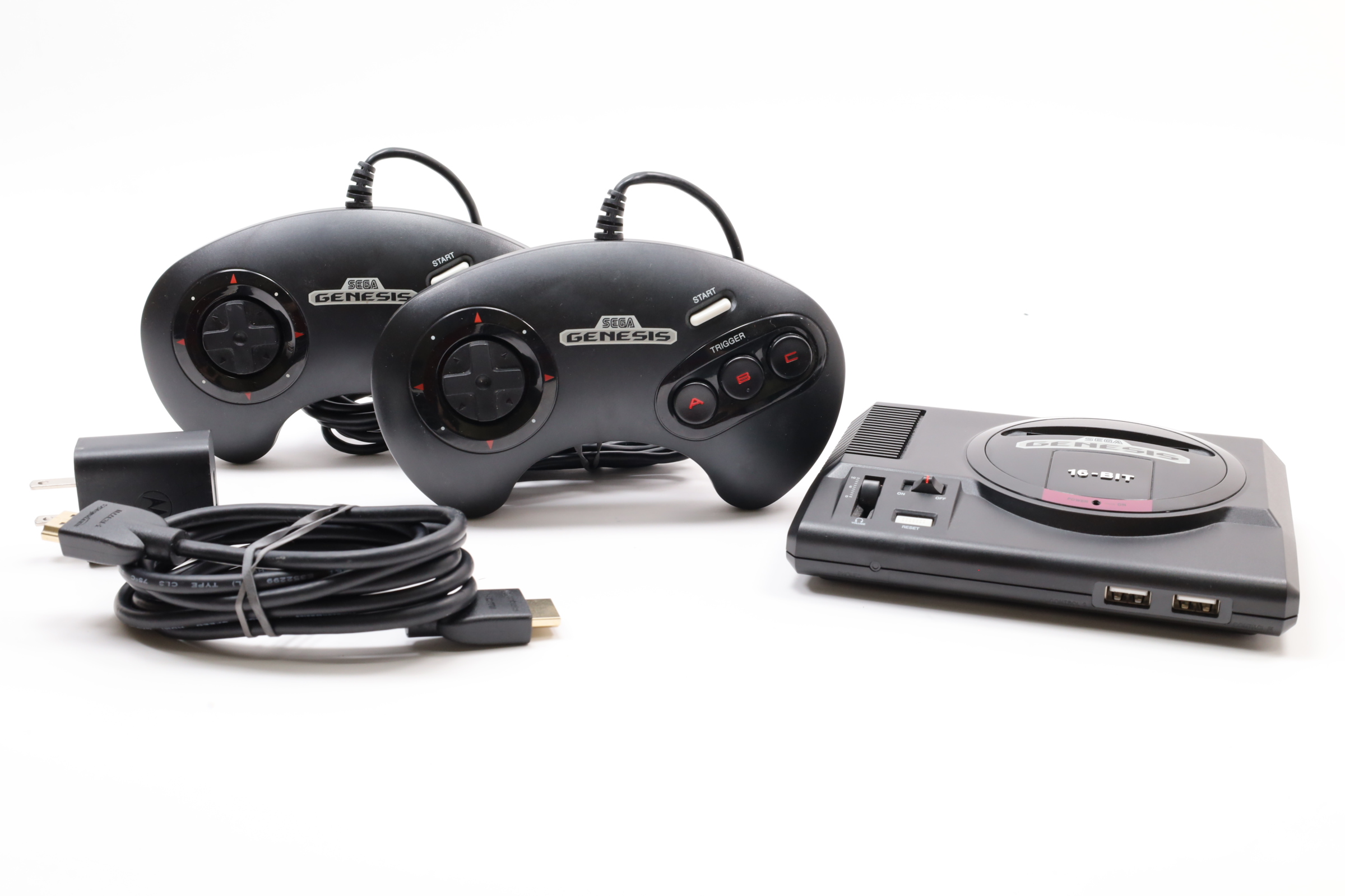 Sega Genesis Mini Game Console 16 Bit MK-16000 & 2 high quality Controllers HDMI