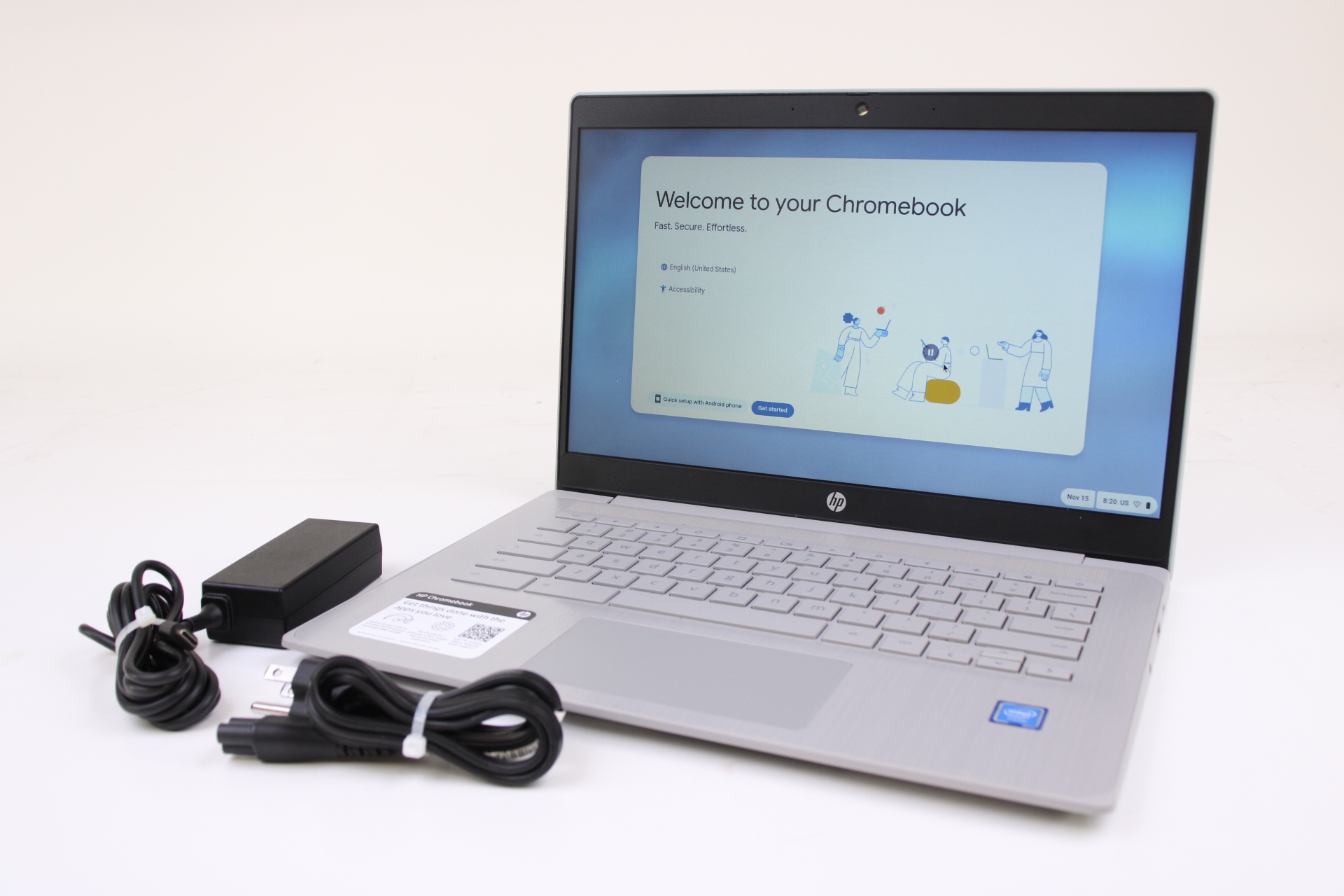 HP Chromebook 14A-NE0013DX Intel Celeron N4120 4GB RAM 64GB