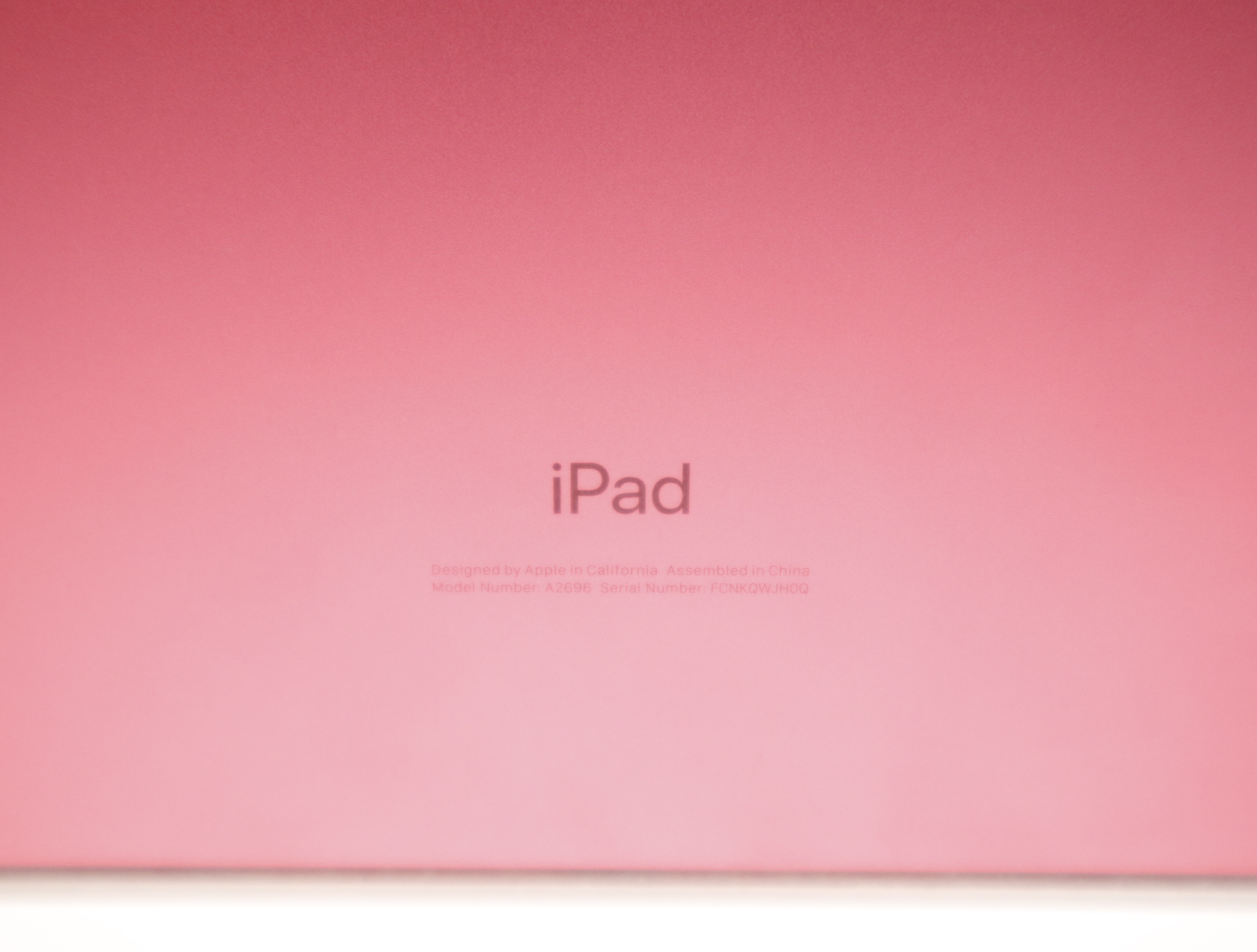 Apple iPad MPQ33LL/A A2696 64GB 10.9