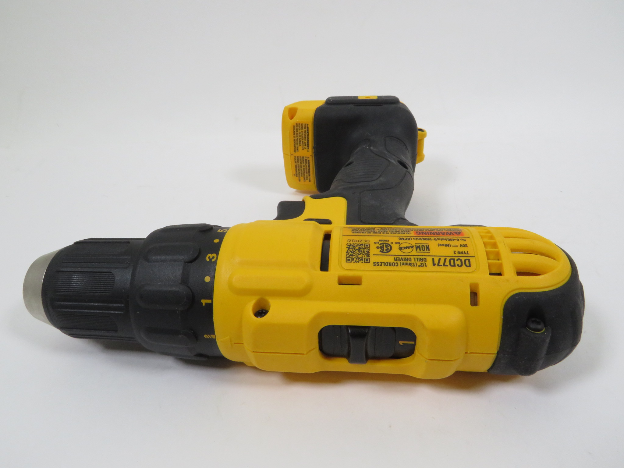 DeWalt DCD771 20V 1/2" Cordless Drill Driver