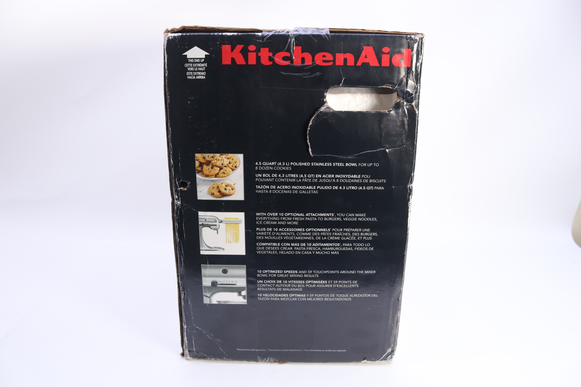 KitchenAid KSM96CU Ultra Power Plus Series 4.5 Qt TiltHead Stand Mixer