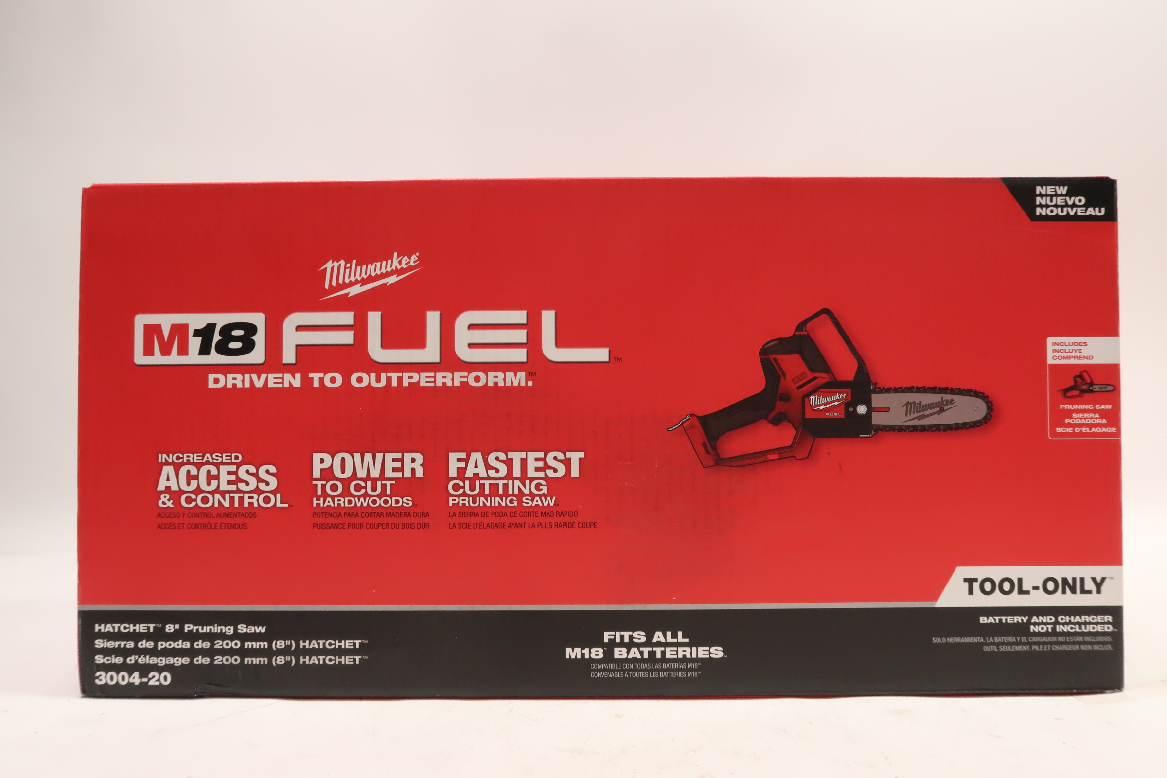 Milwaukee 300420 M18 FUEL 18V Brushless HATCHET 8" Cordless Pruning