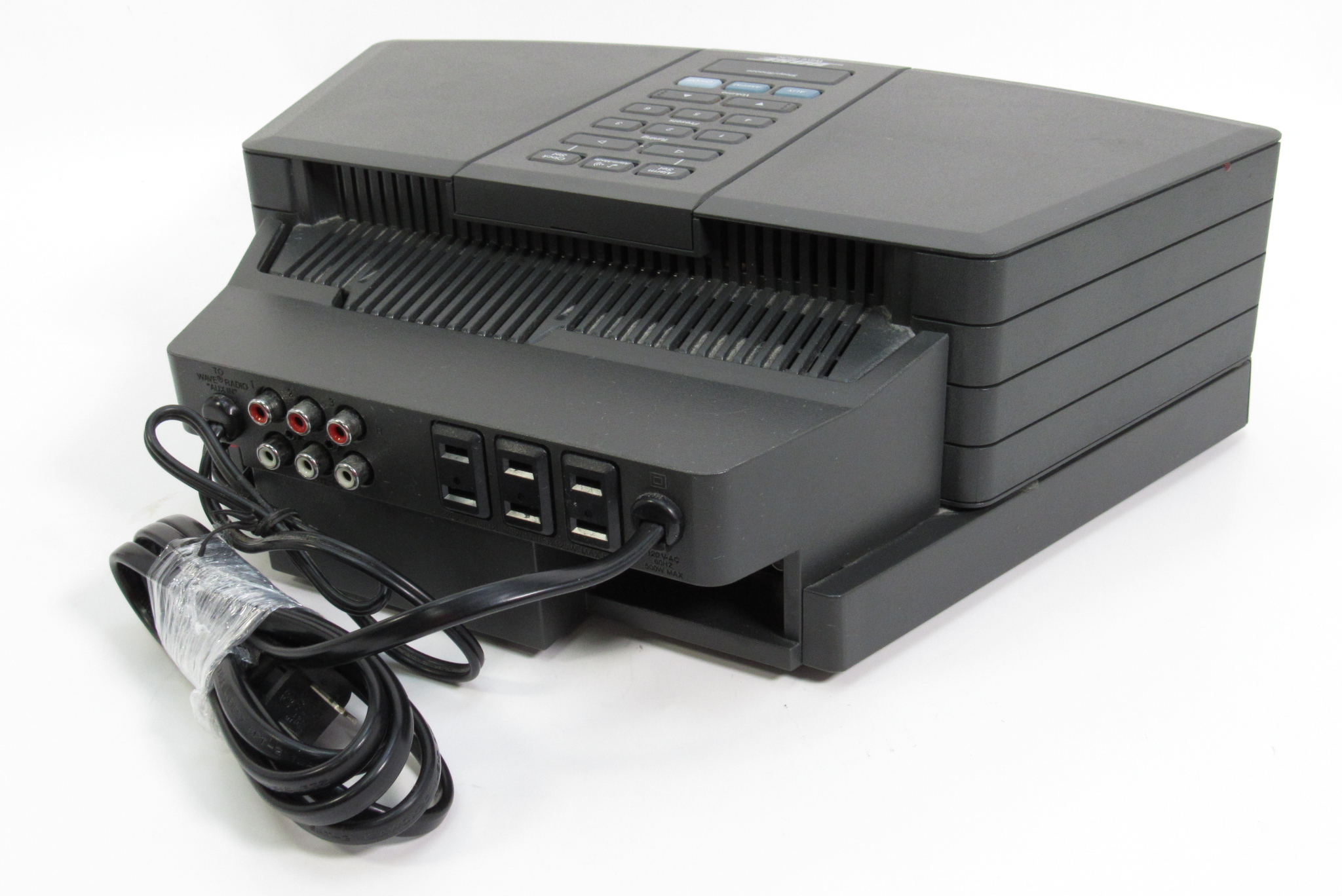 Bose Wave Radio AWR1G1 AM/FM Clock Music System & AWACPG Pedestal