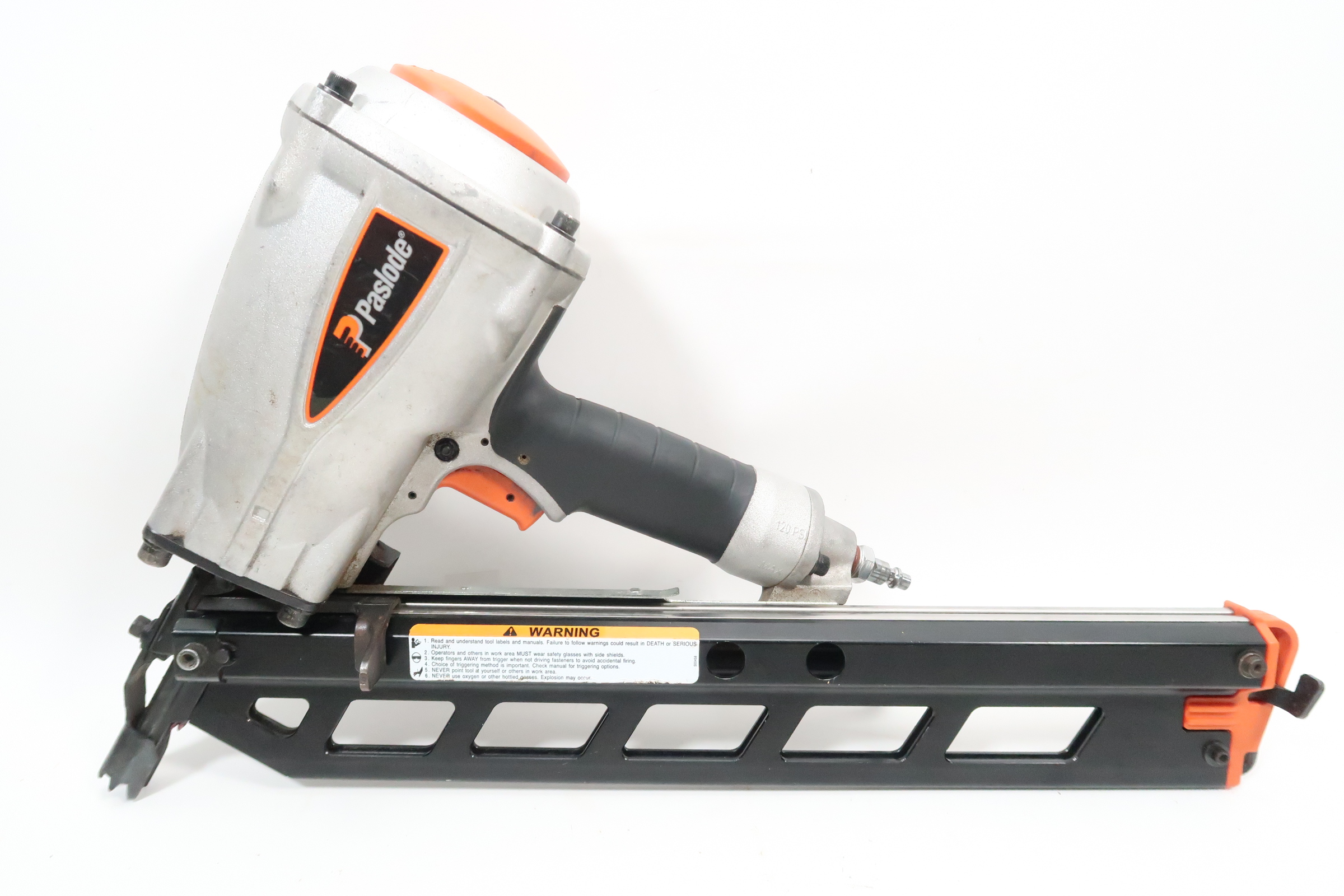 Paslode F350s Pneumatic 31/2 in. 30Degree ClippedHead Framing Nailer