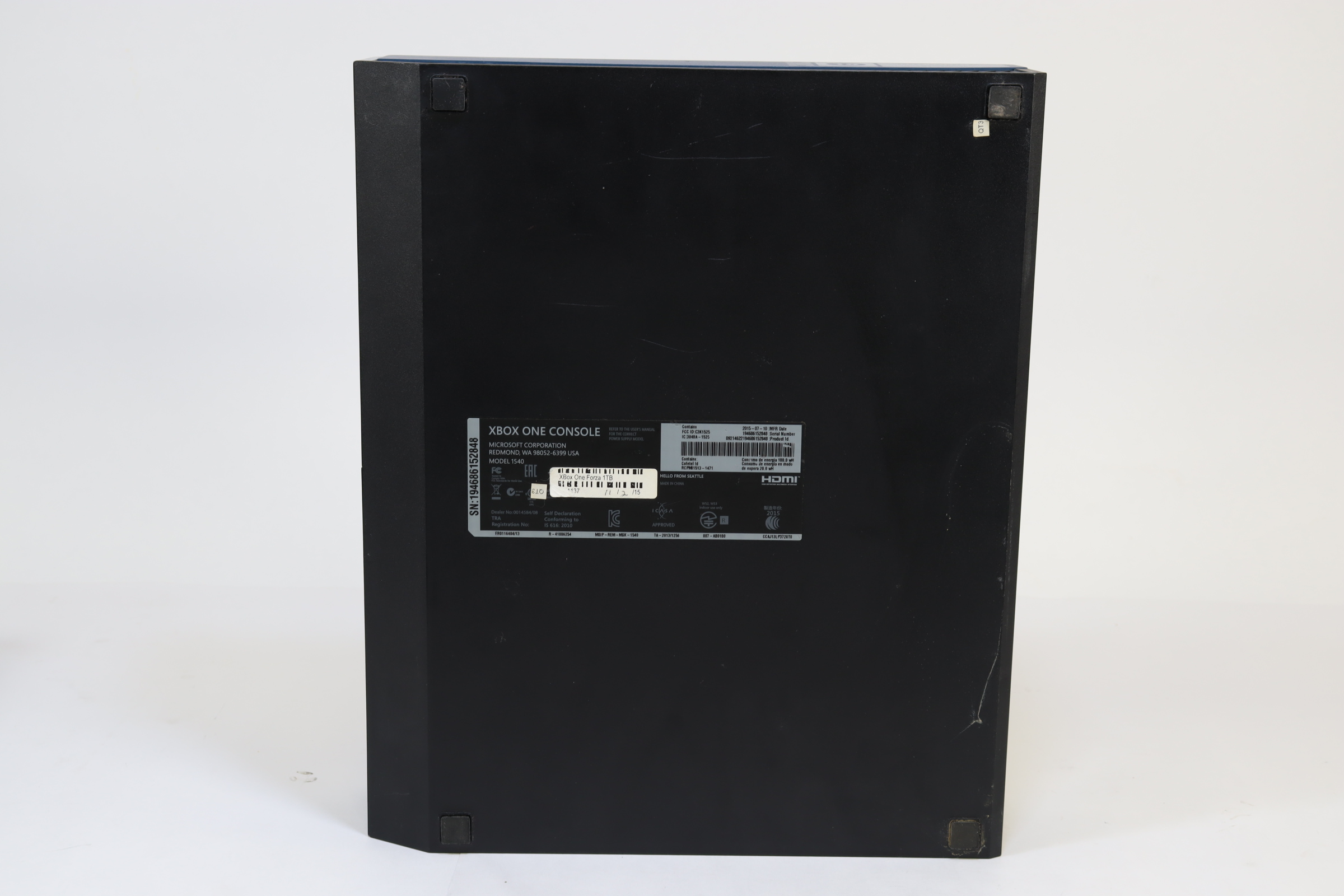 Coque Inférieure Xbox One 1540 - Plasturgie Officielle Microsoft - Noire - Bon état