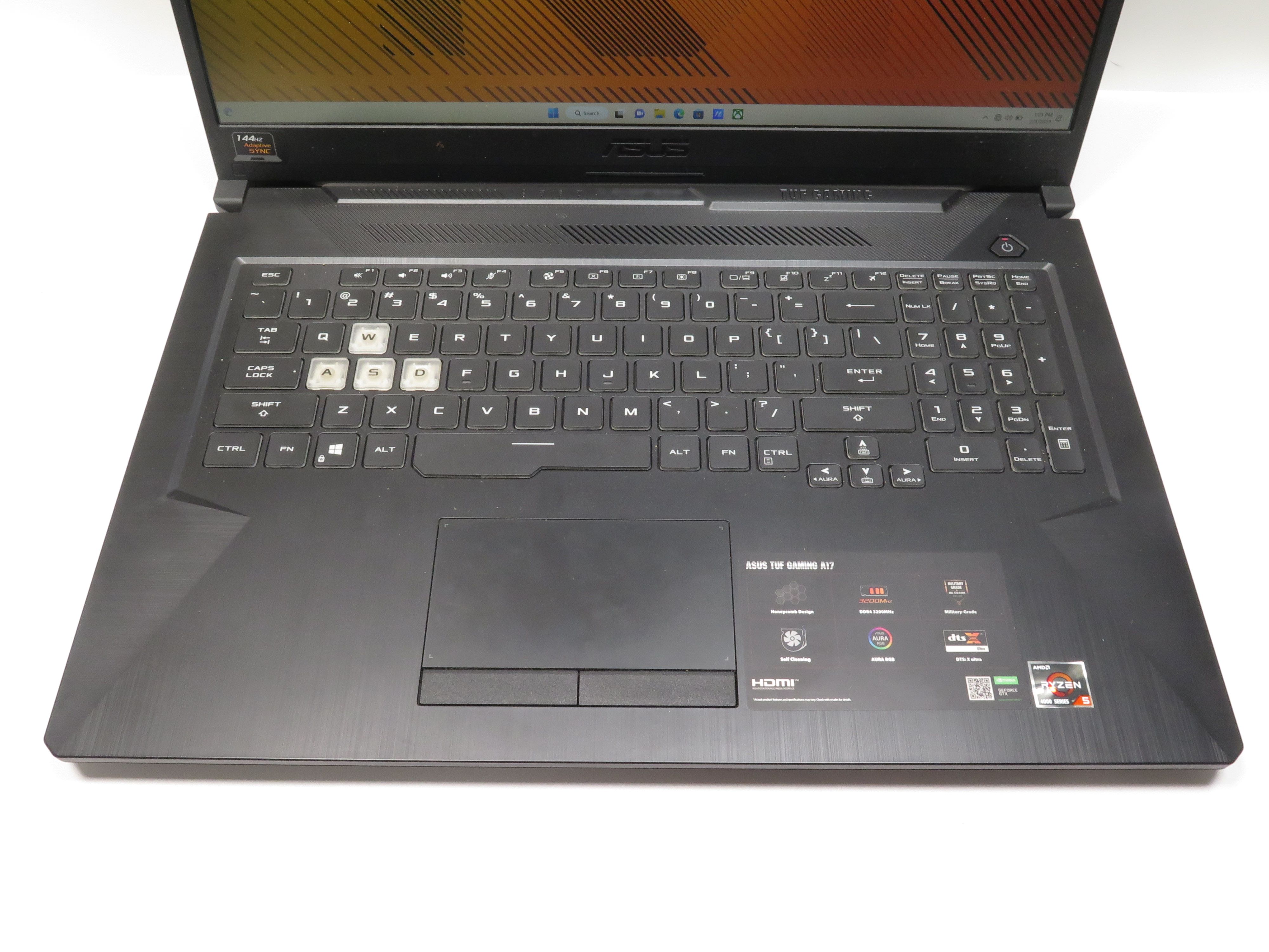 Asus TUF Gaming A17 FA706IH-R553 Ryzen 5 4600H GTX 1650 8GB RAM 512GB ...
