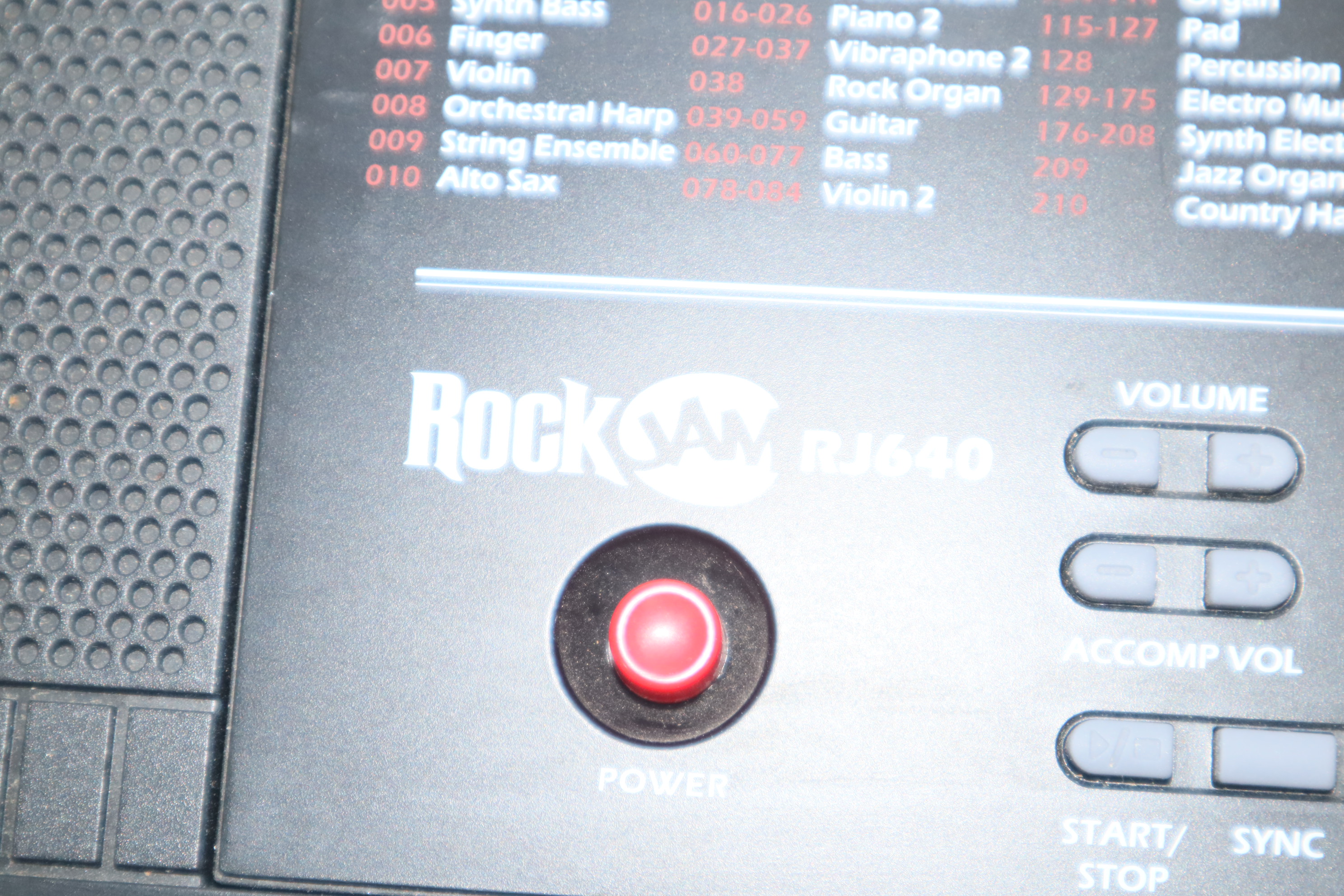 RockJam RJ640 61Key Battery Powered / Corded Keyboard