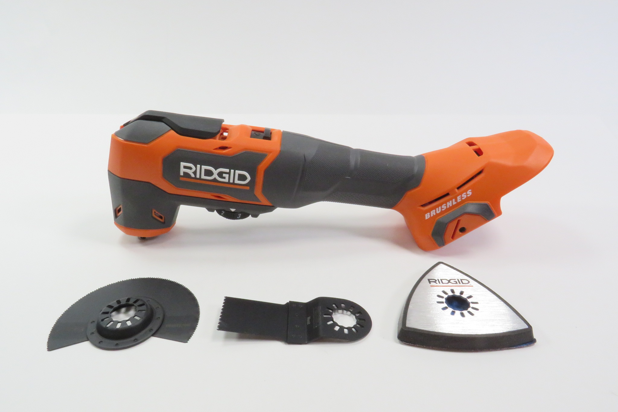 Ridgid R86240 18-Volt Lithium-Ion Brushless Cordless Oscillating Multi-Tool