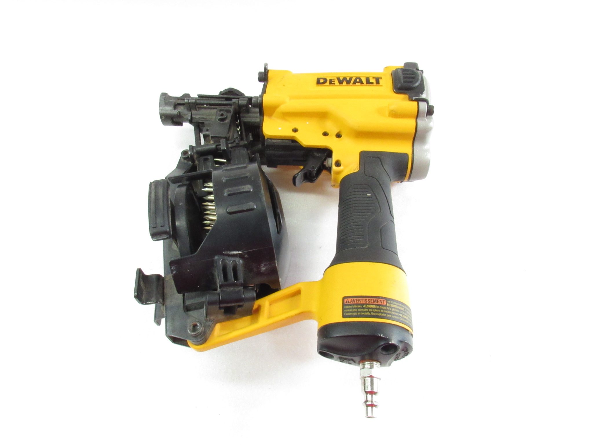 DeWalt DW45RN Air Pneumatic 15 Degree Coil Roofing Nailer