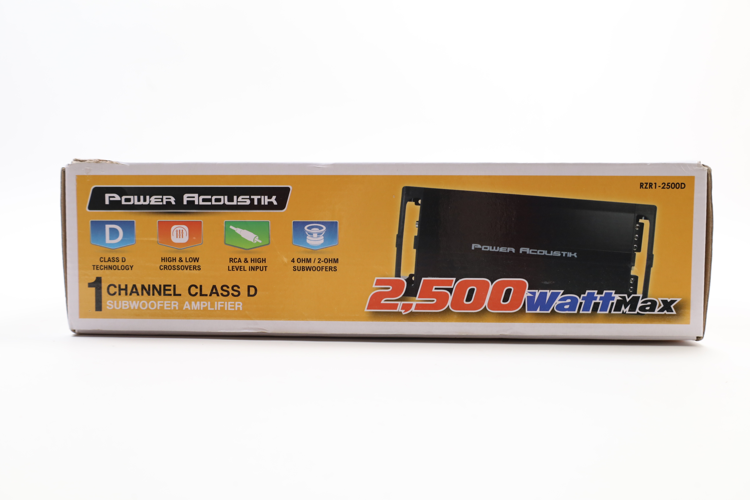 Ryoページ Power Acoustik Razor RZR1-2500D 2500 Watt Class D Monoblock