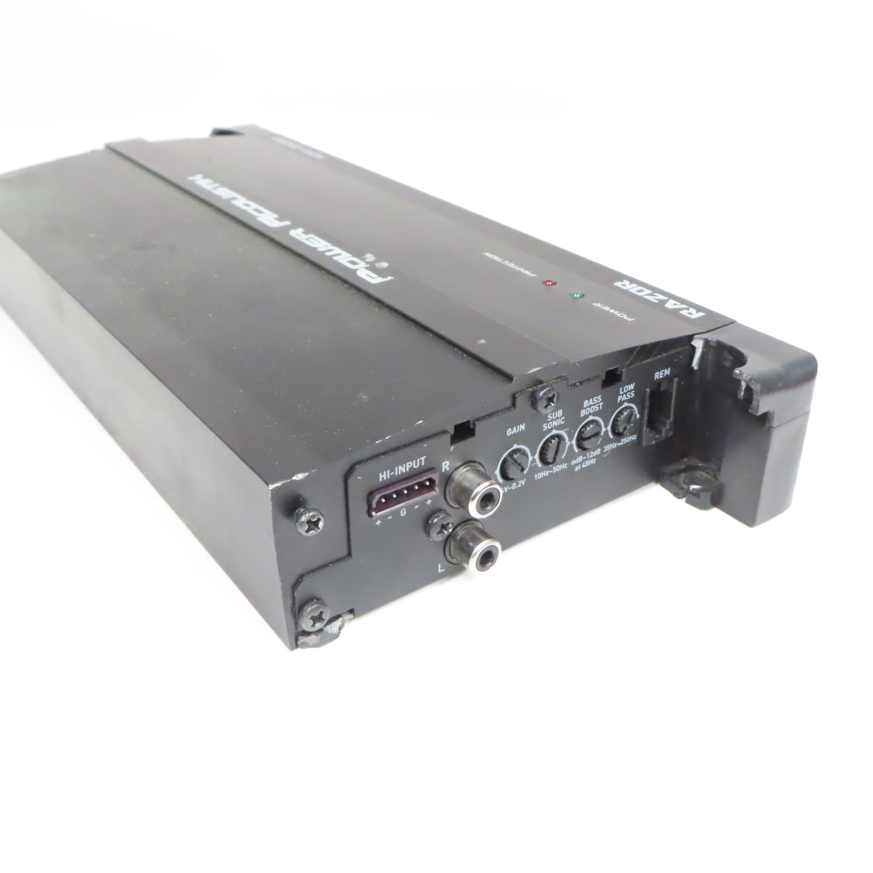 Power Acoustik RZR1-2500D Class D 2500W RMS Monoblock Car Amplifier